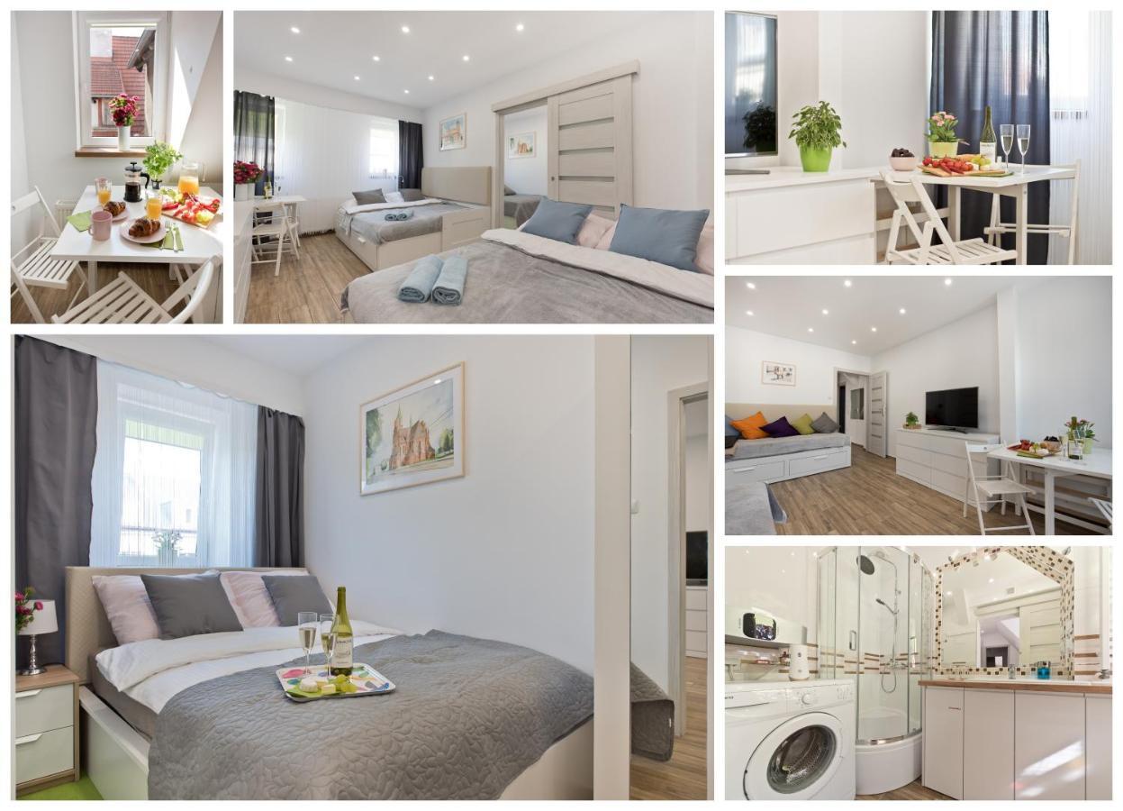 Apartament Centrum 3 Torun Bagian luar foto